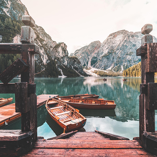 Lago Di Braies, Dolomites